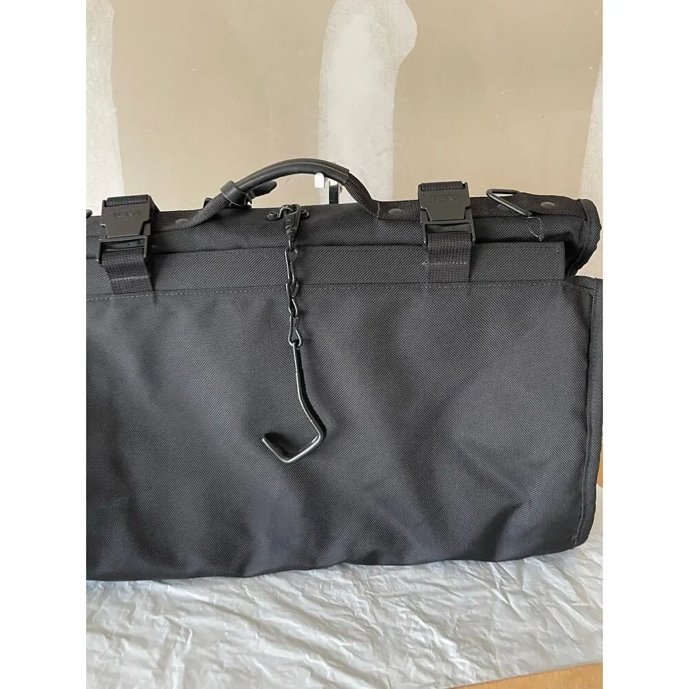 TUMI Garment Bag Travel Black Luggage Cover Full Suits Bifold Nylon 228D3